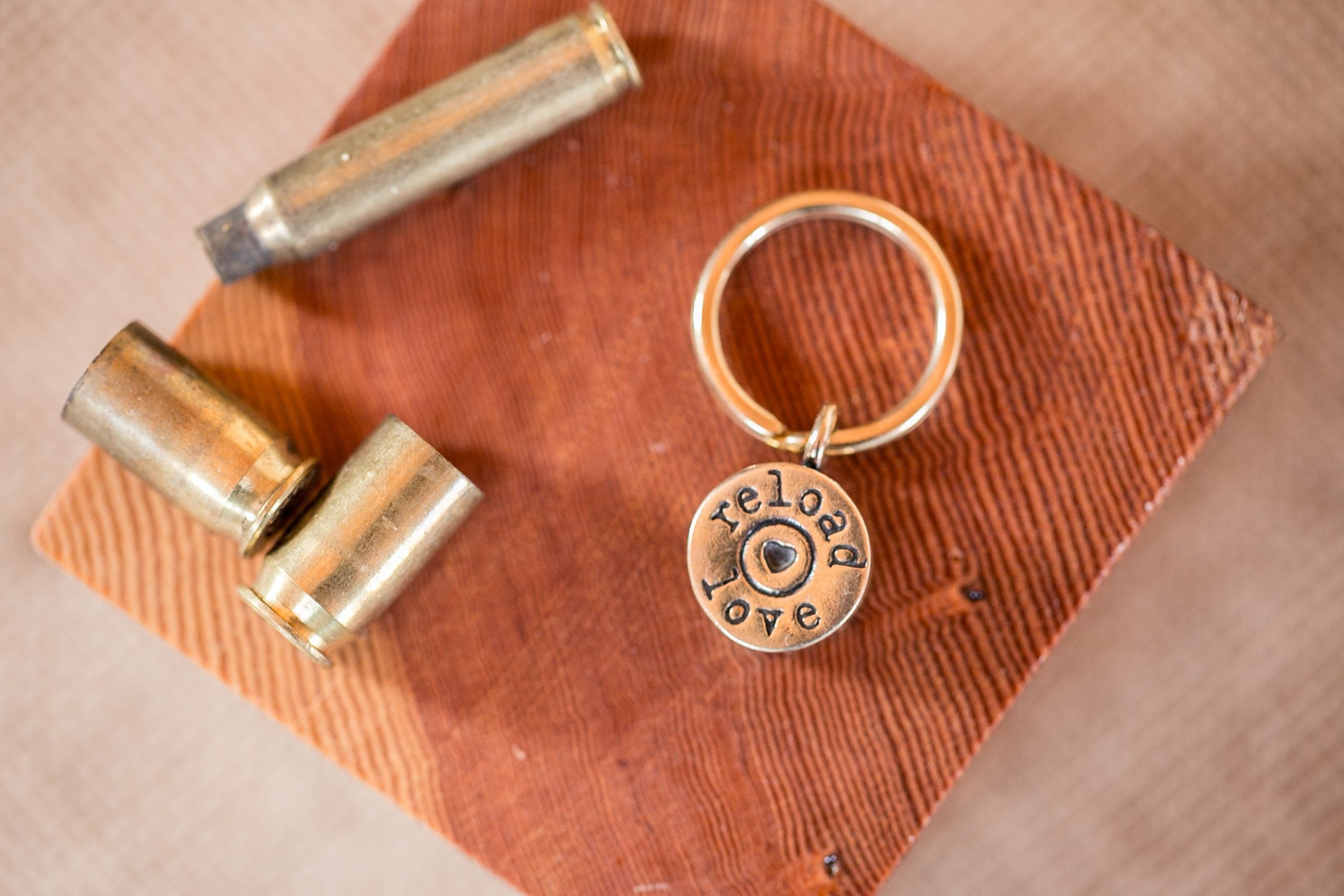 Reload Love Signature Charm Keyring