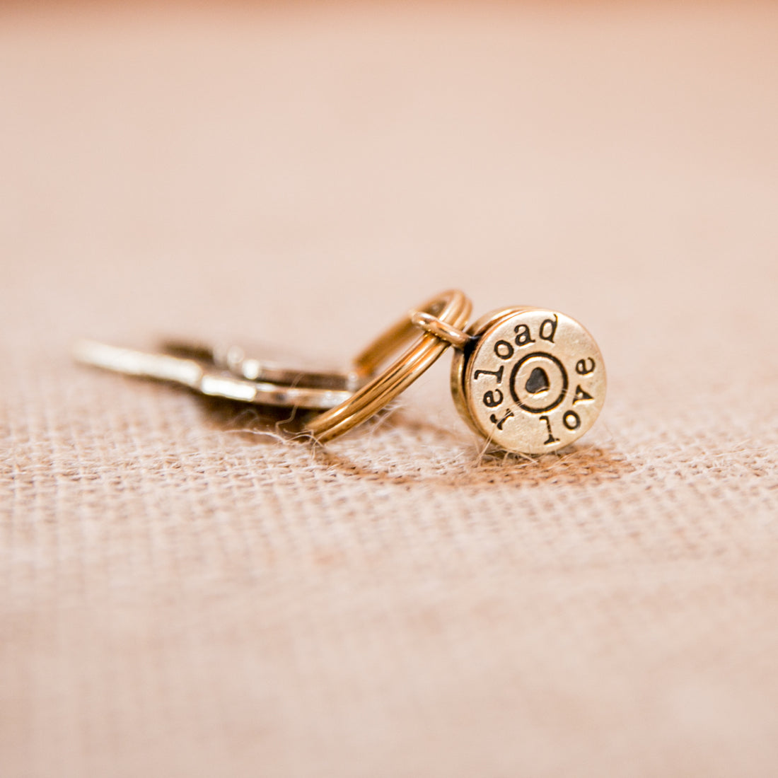 Reload Love Signature Charm Keyring