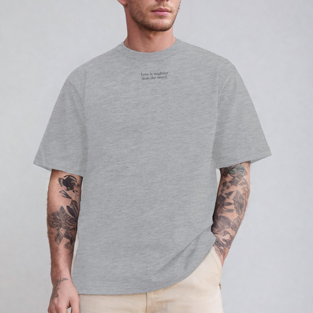 Love is Mightier than the Sword T-shirt
