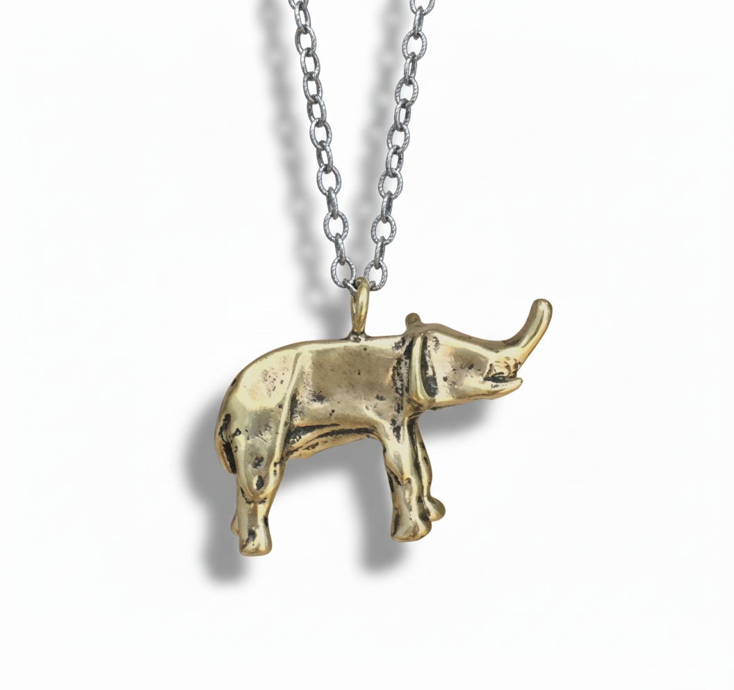 Burmese Elephant Necklace