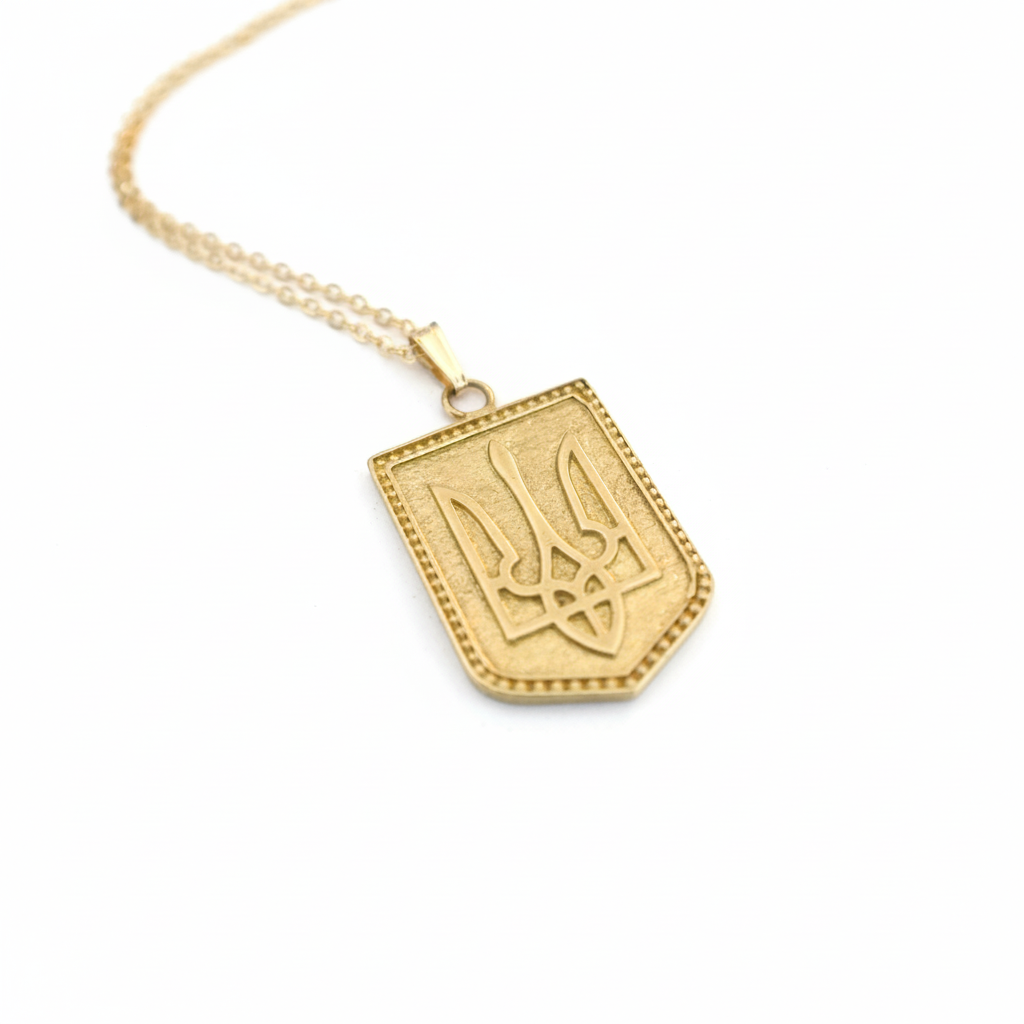 Pray for Ukraine Necklace