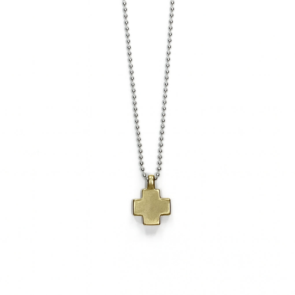 Square Cross Necklace