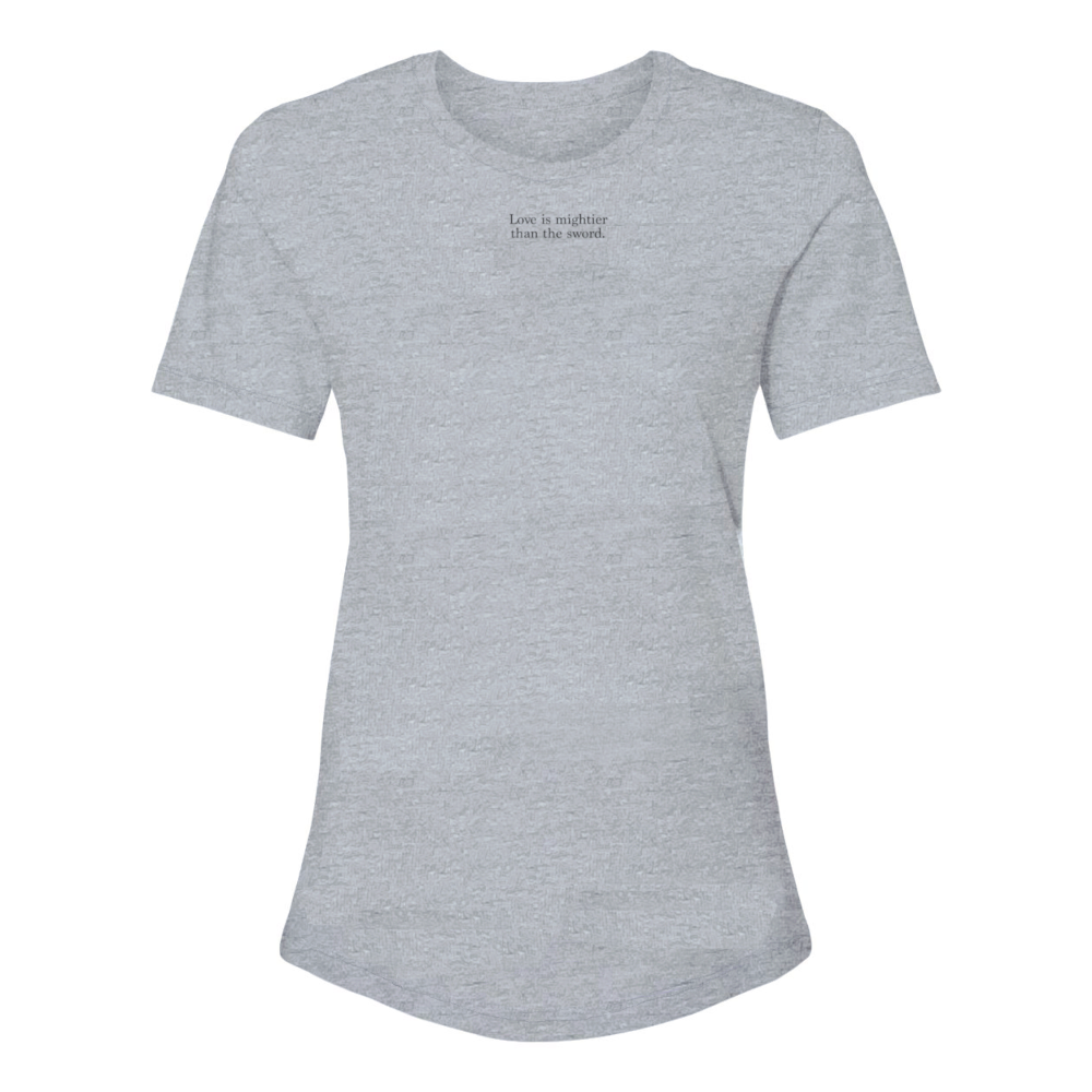Love is Mightier than the Sword T-shirt