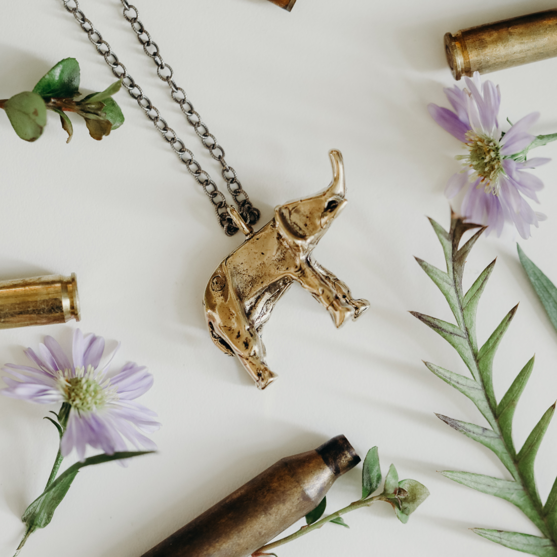 Burmese Elephant Necklace