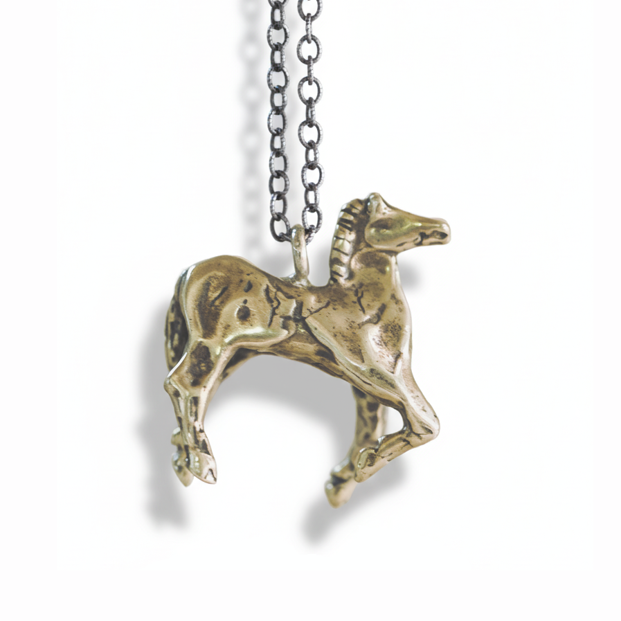 Yazidi Horse Necklace